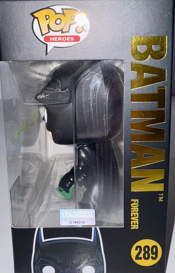 Val Kilmer Signed Funko Pop #289 Batman 80 Years - Celebrity Authentics #03