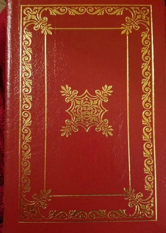 George Bush Autographed Book All the Best Easton Press (Red Binding) - #02