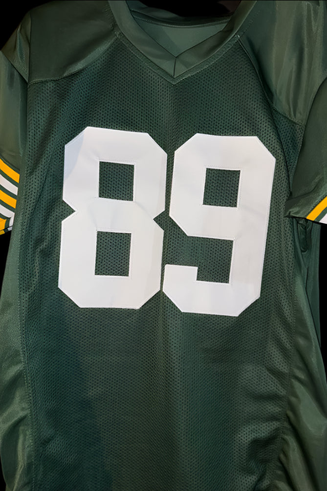 Dave Robinson Signed Custom Packers Jersey w/ HOF Inscription - Schwartz COA