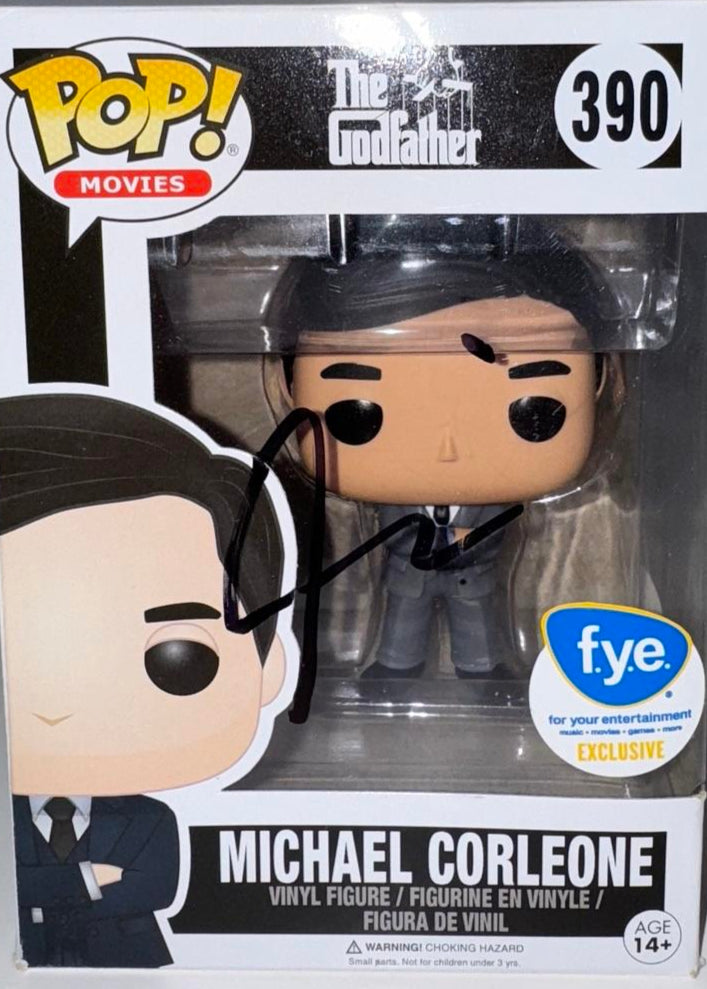 Al Pacino Signed Funko Pop #390 Michael Corleone The Godfather - ACOA