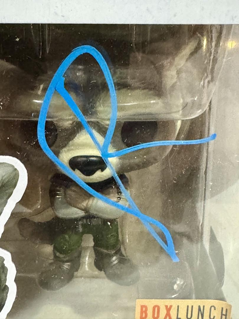 Bradley Cooper Signed Funko Pop #1211 "Rocket Raccoon" GOTG - Beckett COA #03