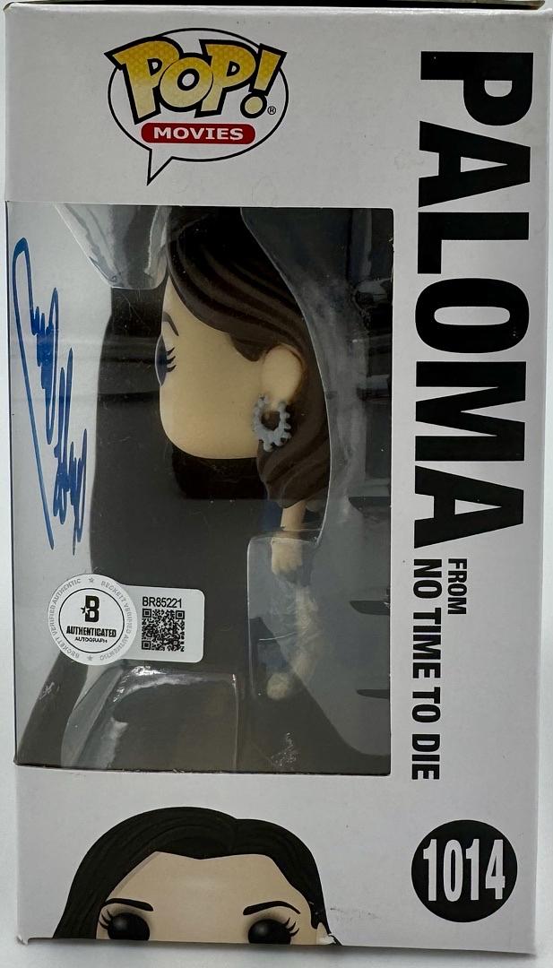 Ana De Armas Signed Funko Pop #1014 (James Bond) - Beckett COA