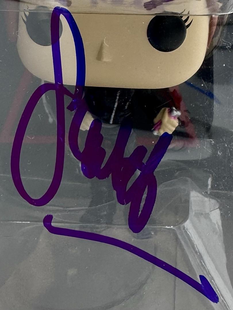 Scarlett Johanssen Signed Funko Pop #603 Natasha Romanoff (Avengers / Black Widow) *VERY RARE* - Beckett COA w/full letter of authenticity