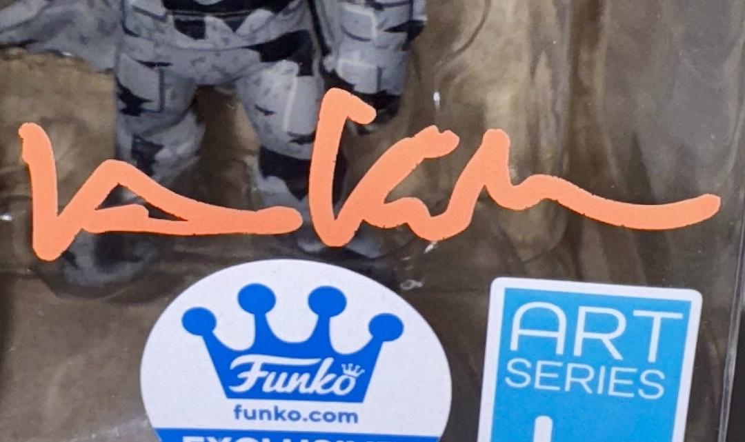 Val Kilmer Signed Funko Pop #41 Batman Art Series *RARE LIMITED EDITION* - Celebrity Authentics