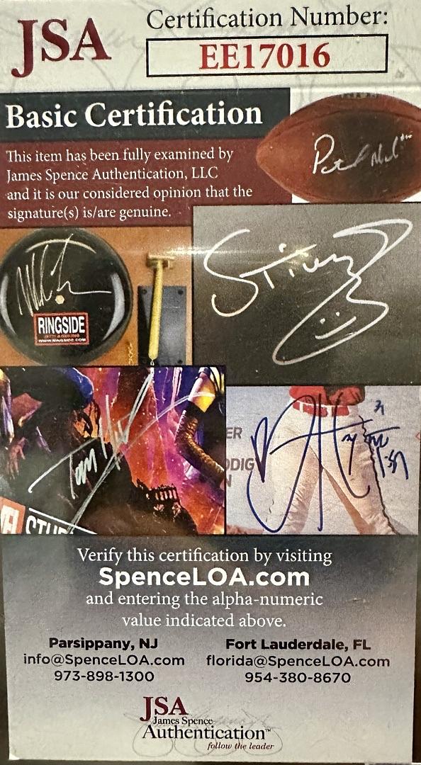 Astronaut Gordon Cooper Signed Card - JSA COA