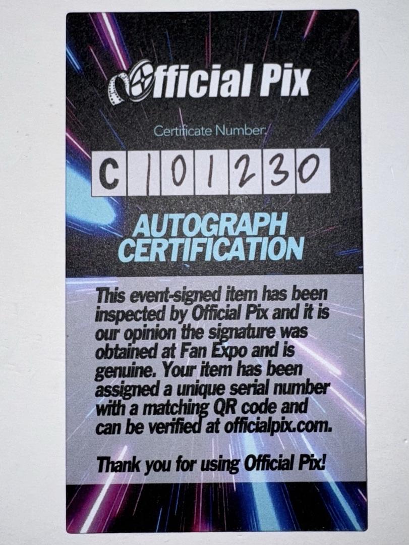 Ashley Eckstein Signed Funko Pop #268 "Ahsoka" (Star Wars) w/Inscription - Official Pix #02