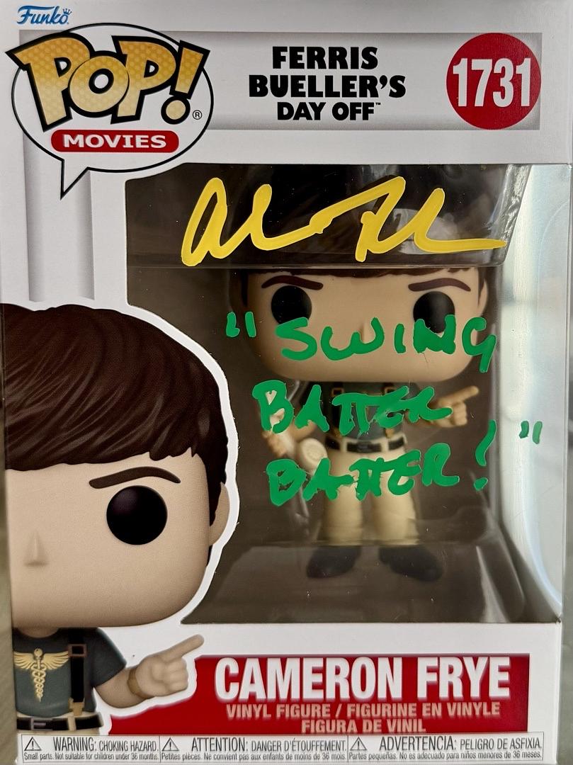Alan Ruck Signed Funko Pop #1731 "Cameron Frye" (Ferris Bueller) w/Quote - JSA COA #04