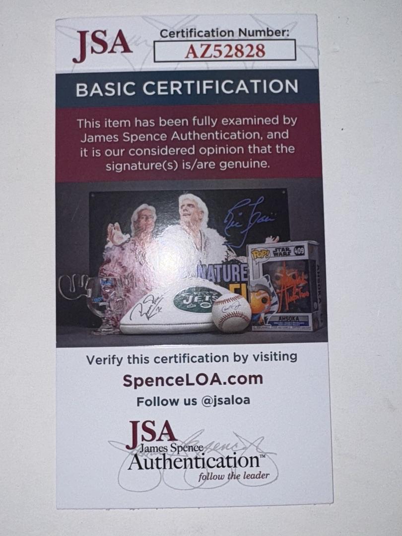 Post Malone Signed Blue/Black Guitar - JSA COA #01