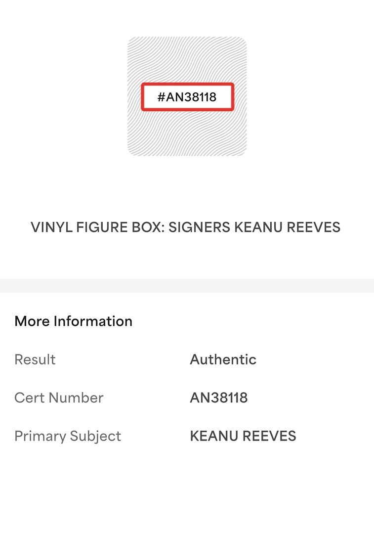 Keanu Reeves Signed Funko Pop #1172 "Neo" Matrix (Green Ink) - PSA COA