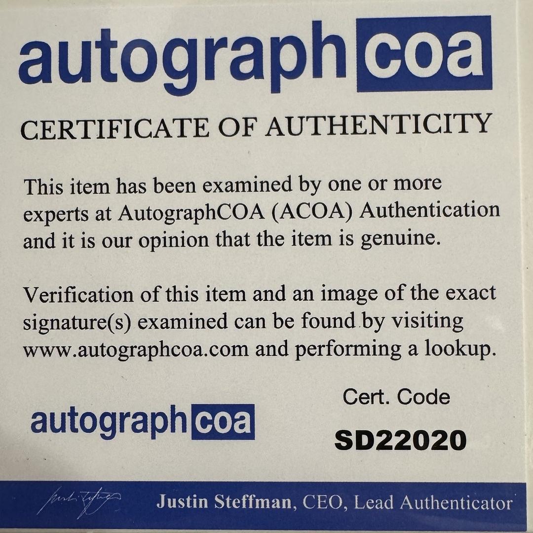 Steven Spielberg Signed 8x10 Photo - ACOA #01