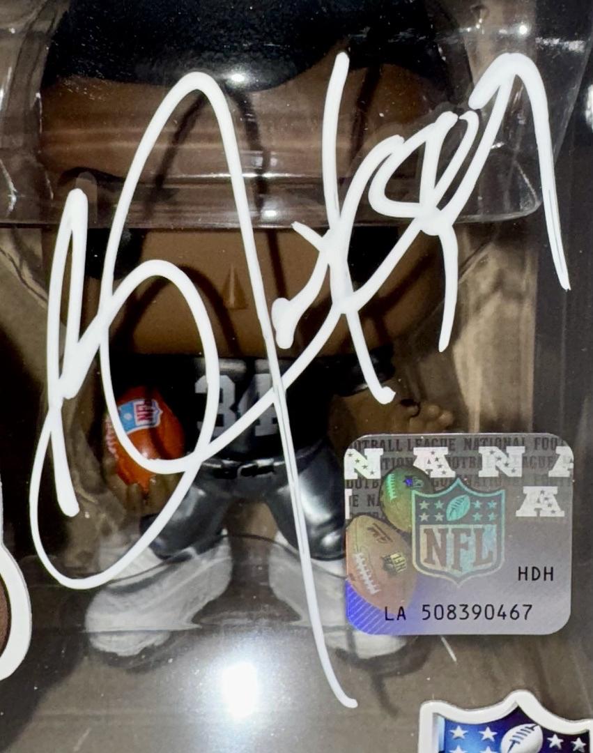 Bo Jackson Signed Funko Pop #89 Raiders - Beckett COA