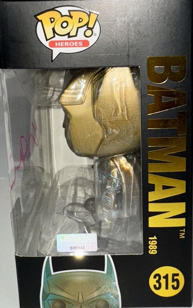 Val Kilmer Signed Batman Funko Pop #315 "Batman" Exclusive Gemini Collection - Celebrity Authentics #01