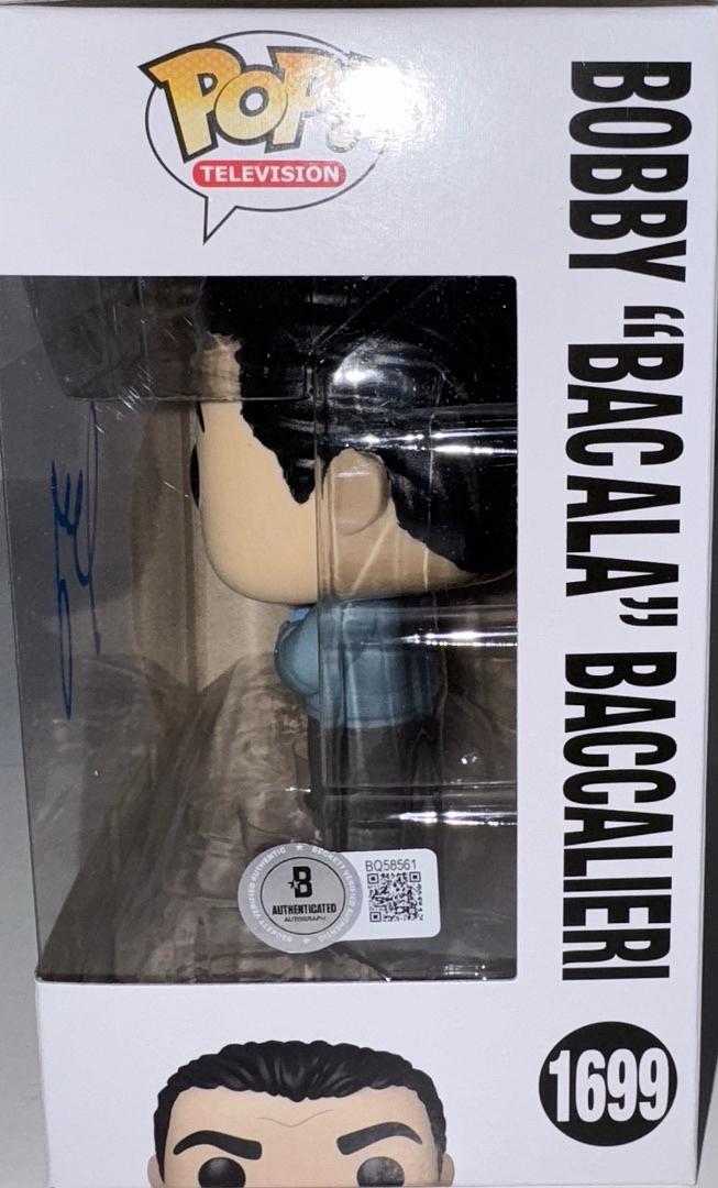 Steve Schirripa Signed Funko Pop #1699 "Bobby Bacala" (Sopranos) - Beckett COA #02