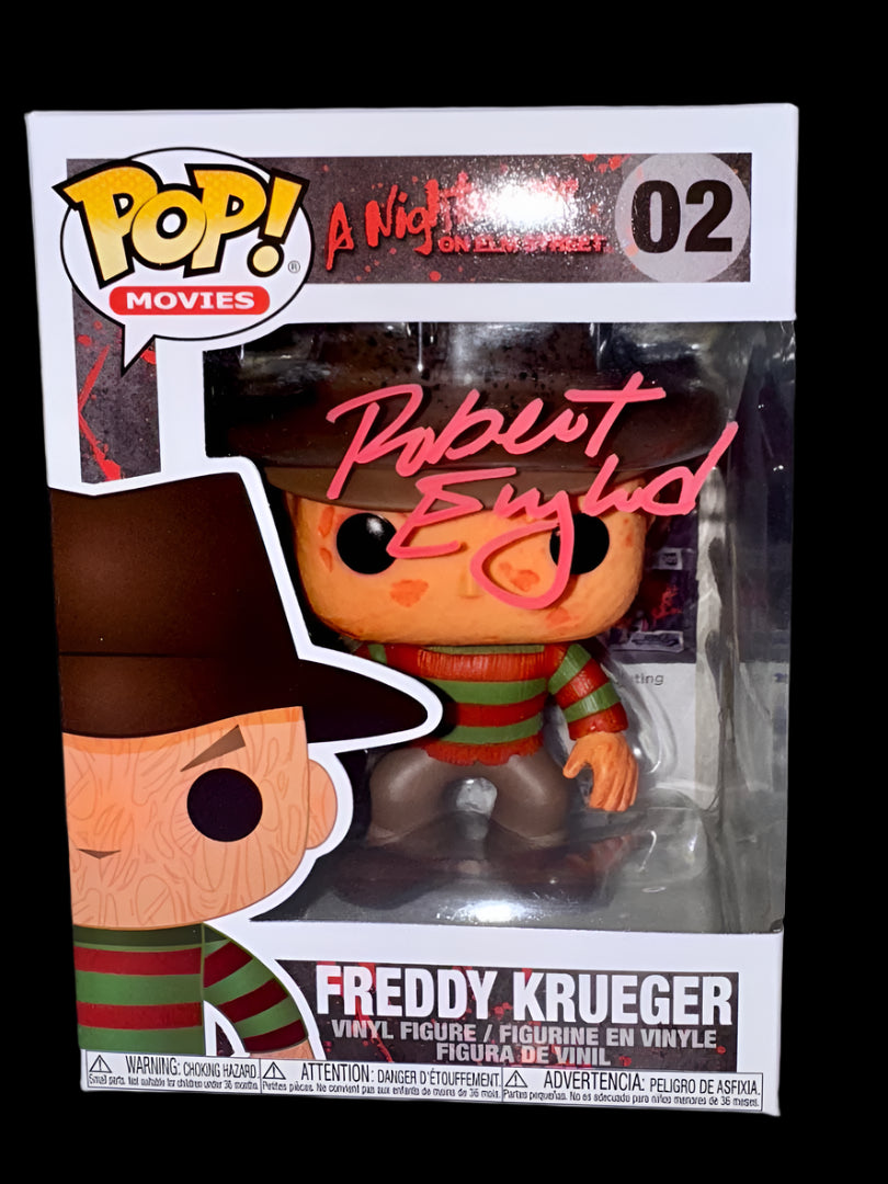 Robert Englund Signed Funko Pop #02 "Freddy Krueger" (Nightmare On Elm Street) - JSA COA #02