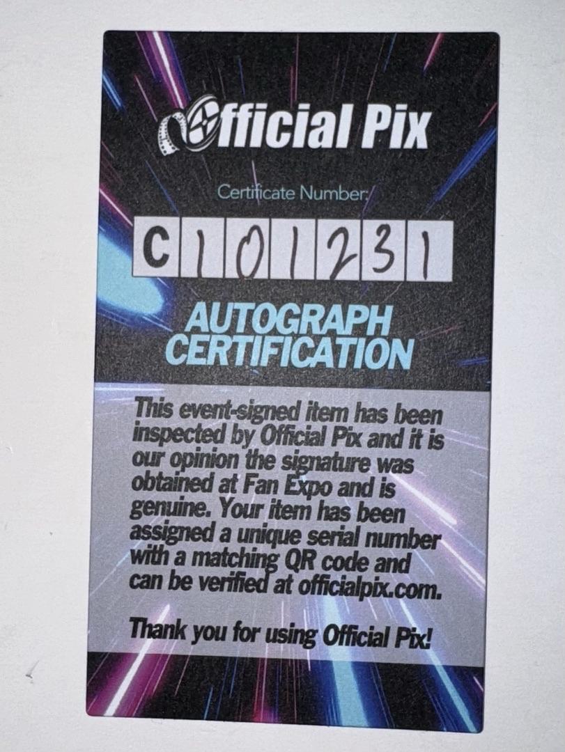 Ashley Eckstein Signed Funko Pop #268 "Ahsoka" (Star Wars) w/Inscription - Official Pix #01