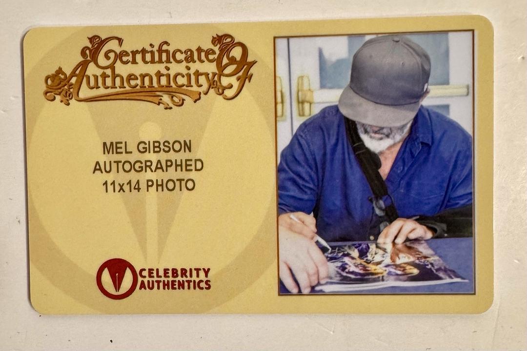 Danny Glover & Mel Gibson Signed 11x14 Photo (Lethal Weapon) - PSA / Celebrity Authentics #02