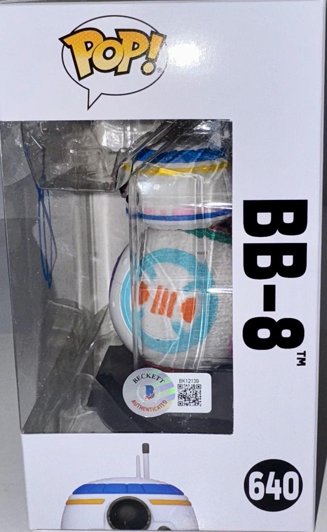 JJ Abrams Signed Funko Pop #640 "BB-8" (Star Wars) - Beckett COA