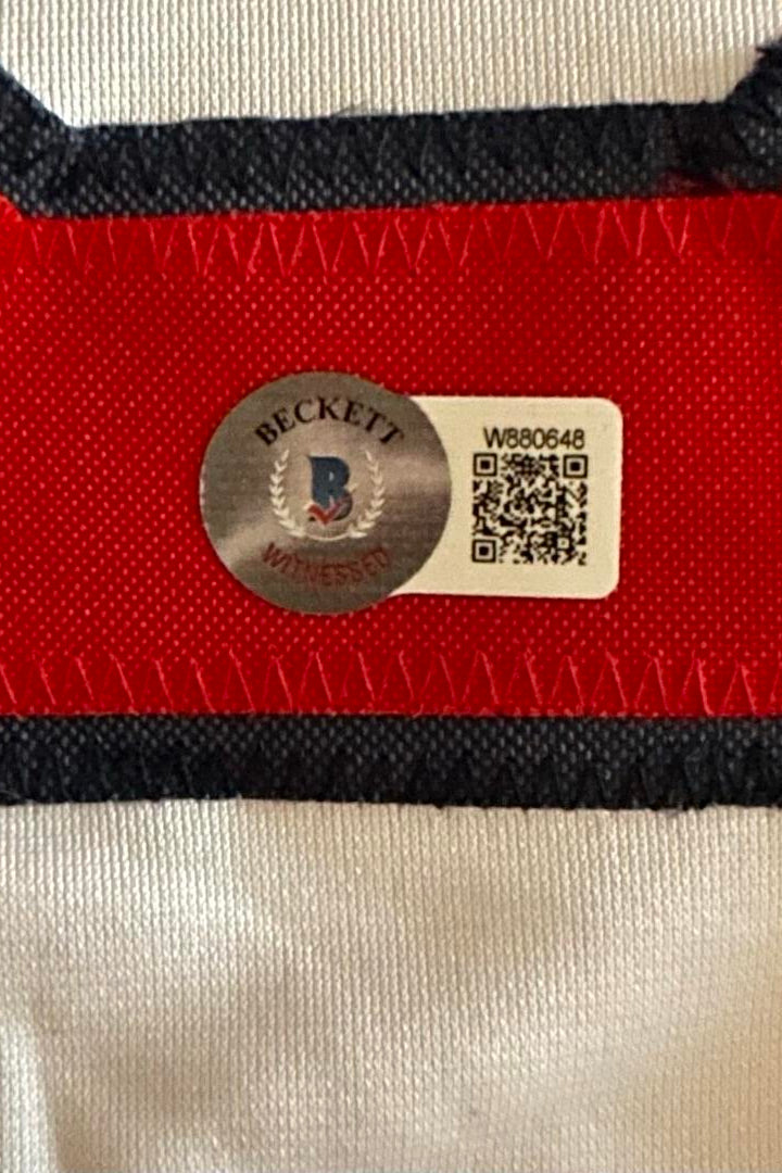 Brayan Bello Signed White Custom Red Sox Jersey - Beckett COA