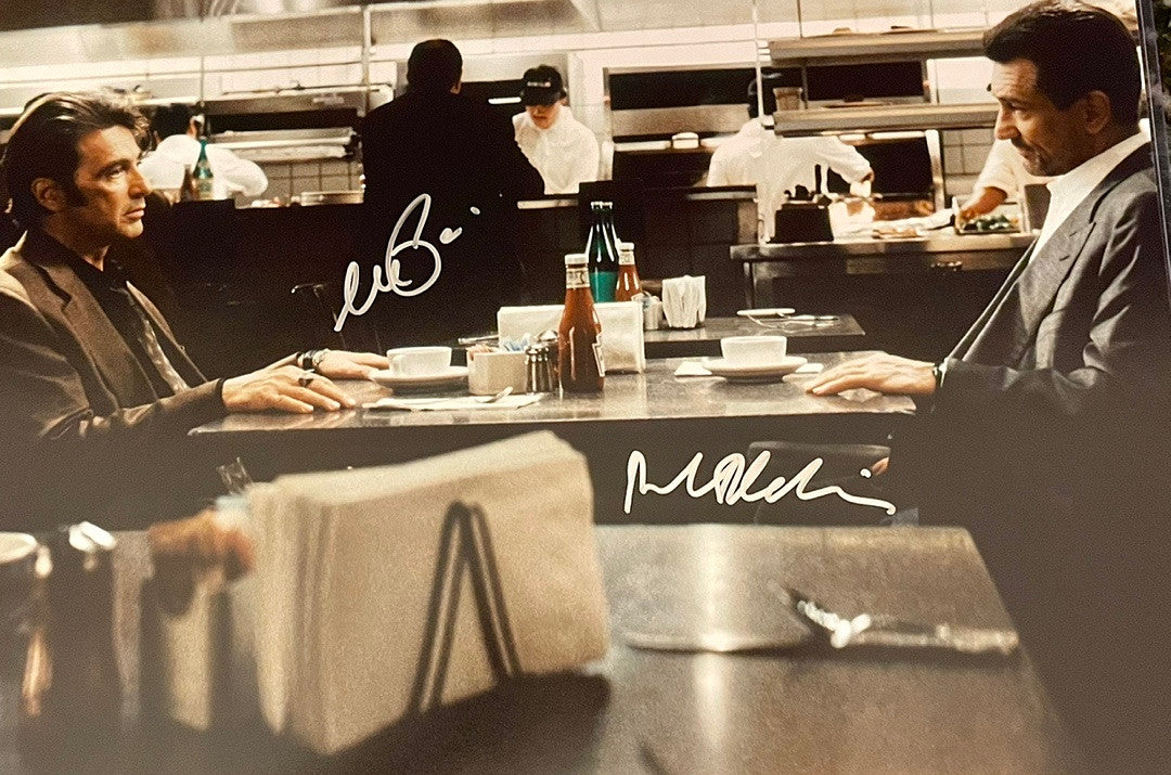 Al Pacino & Robert DeNiro Signed 16x20 Photo (Heat) - Beckett / JSA COA