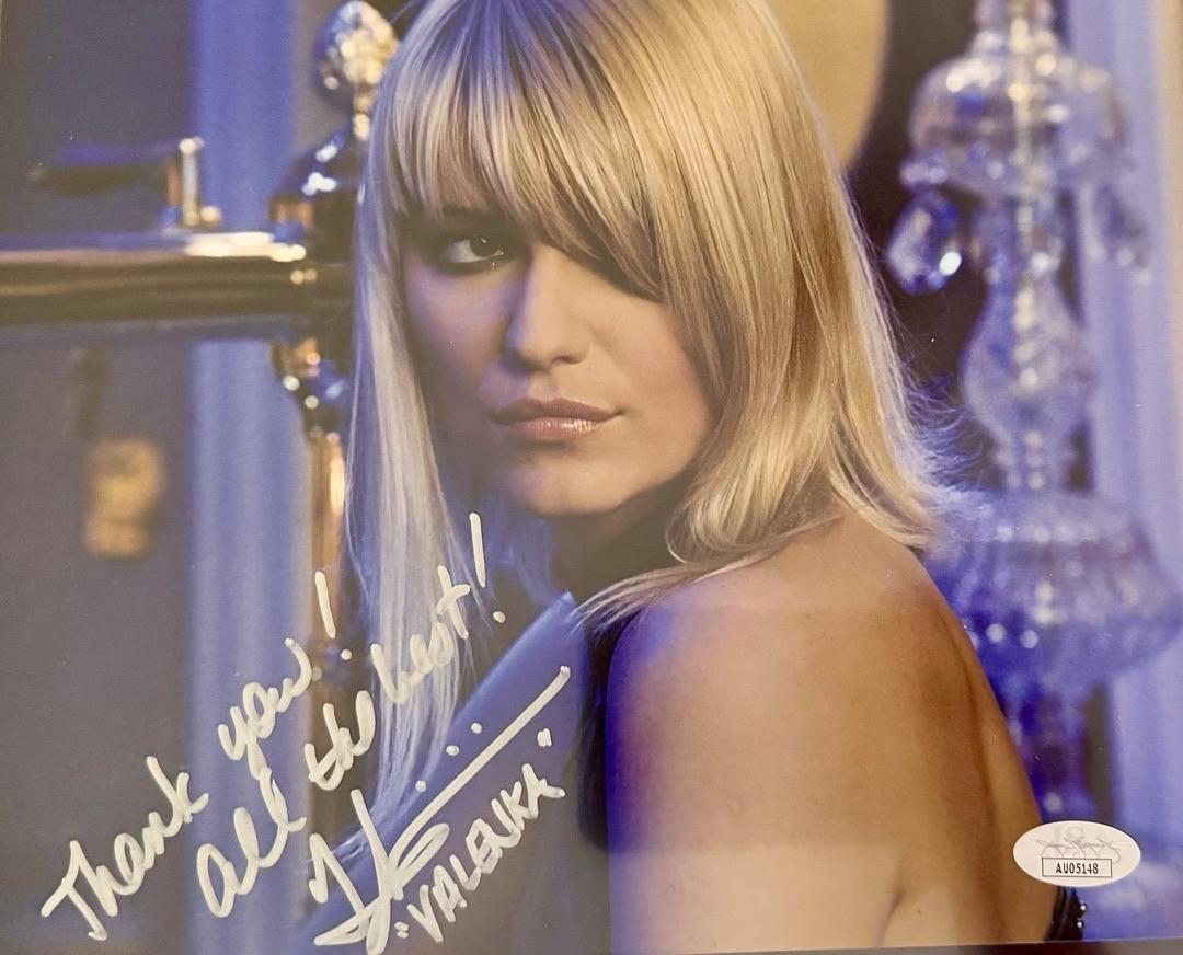 Ivana Milicevic Signed 8x10 Photo (James Bond) - JSA COA