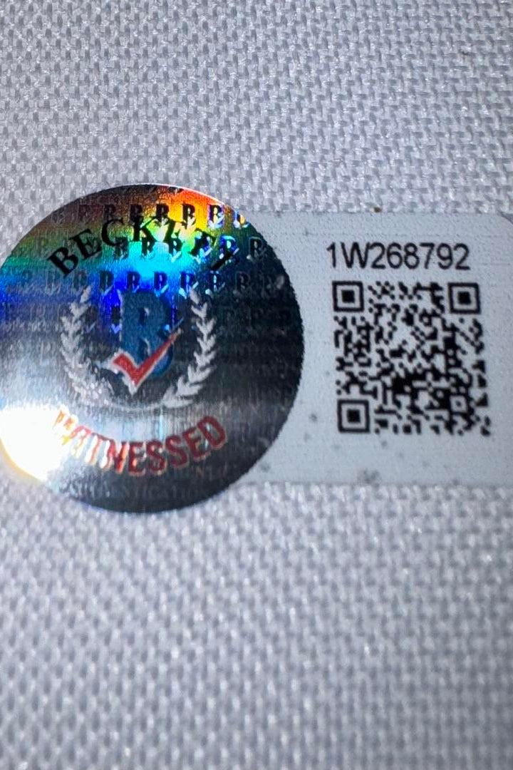 Drew Bledsoe Signed Patriots Custom Red Jersey - Beckett COA