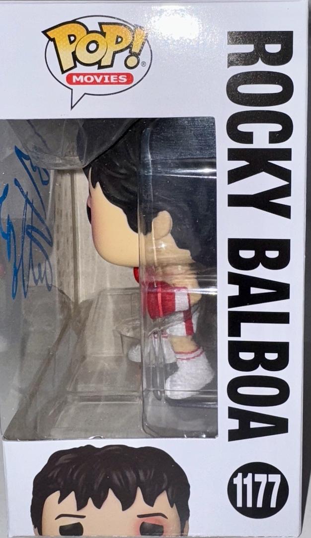Sylvester Stallone Signed Funko Pop #1177 "Rocky Balboa" - Official Pix COA