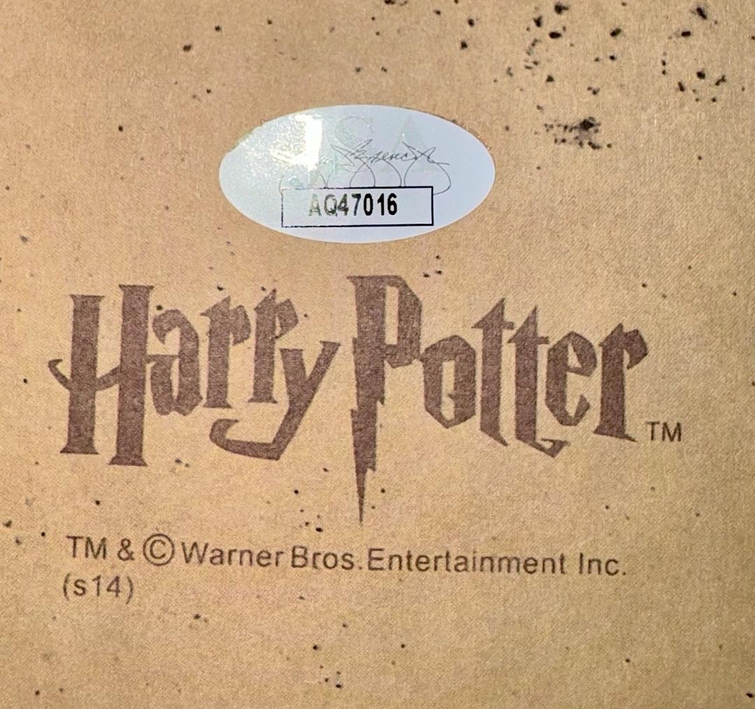 Daniel Radcliffe Signed Marauders Map (Harry Potter) - JSA COA