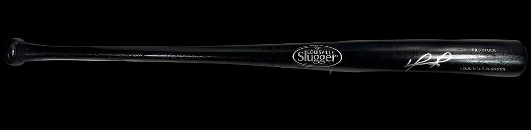 David Ortiz Autographed Louisville Slugger Baseball Bat w/JSA and David Ortiz COA