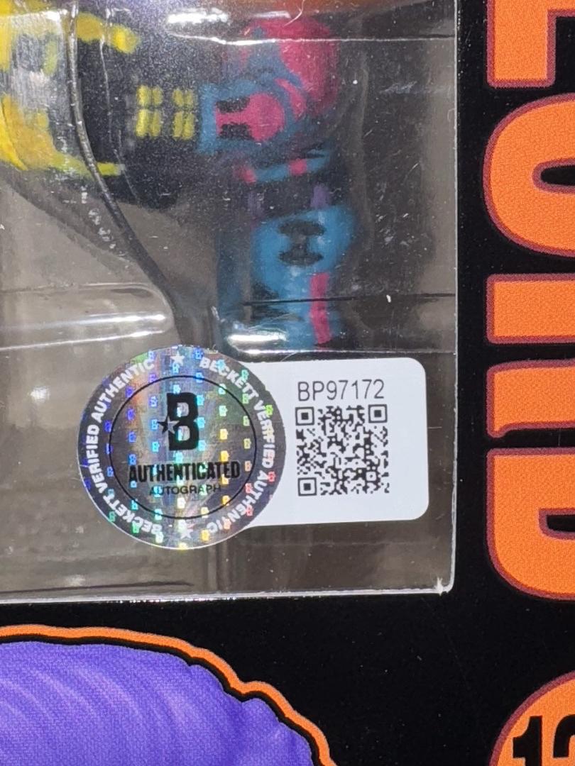 Chris Pratt Signed Funko Pop #1240 "Star Lord" GOTG - Beckett COA #02