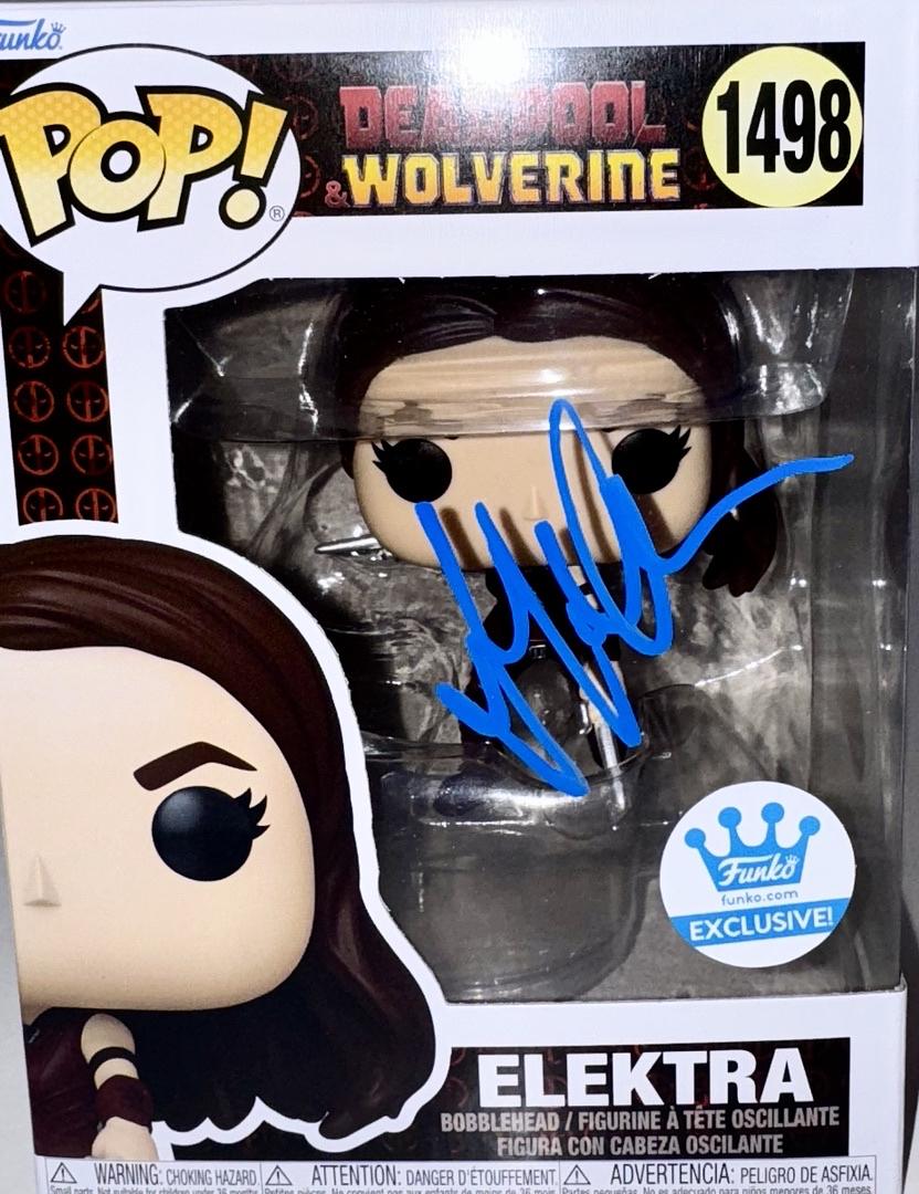 Jennifer Garner Signed Funko Pop #1498 "Elektra" Deadpool & Wolverine - Beckett COA #02