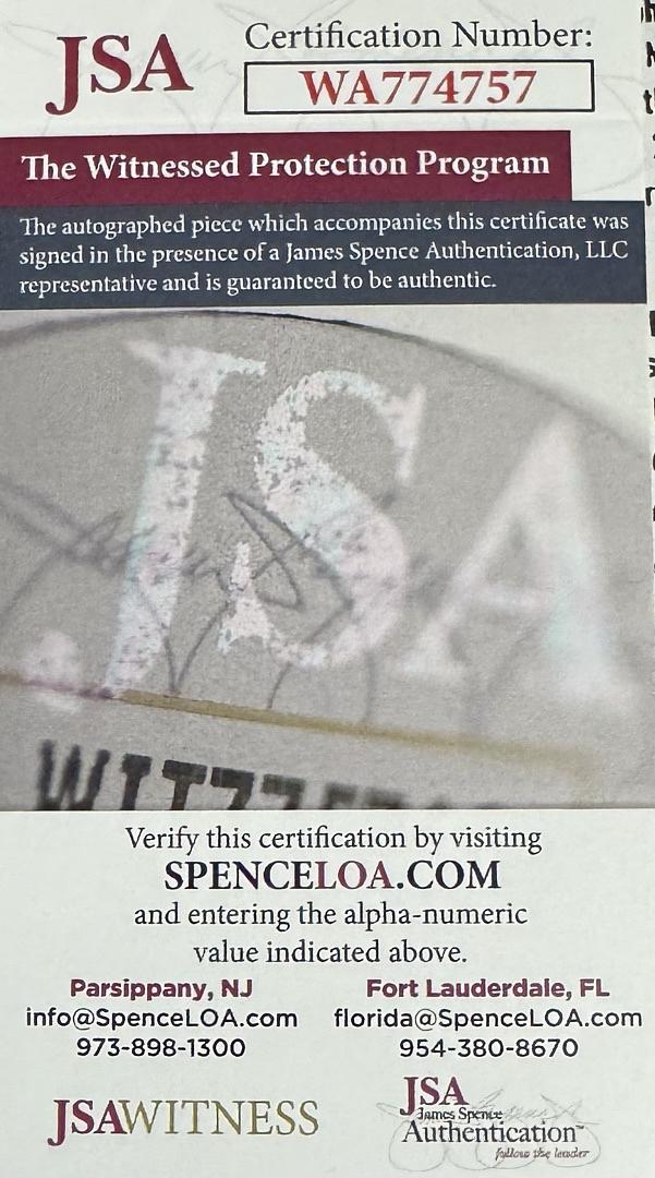 Julian Edelman Signed White Patriots Jersey - JSA COA #02