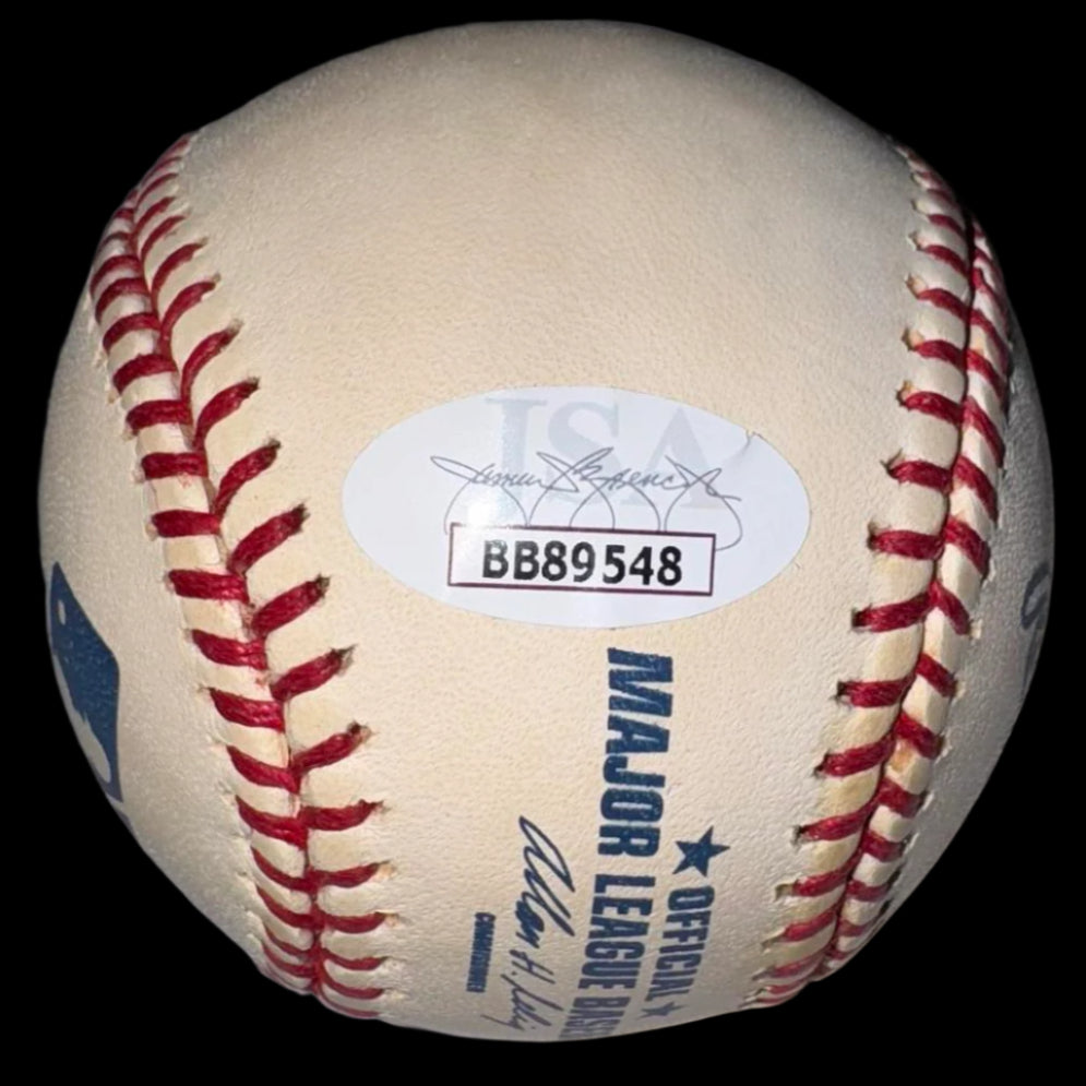 Former President Bill Clinton Autographed Rawlings Official ROMLB (Selig) Baseball JSA COA and full letter of authenticity