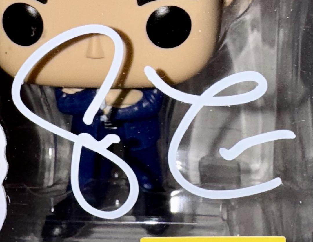 Steve Carell Signed Funko Pop #875 "Prison Mike" (The Office) - Beckett COA