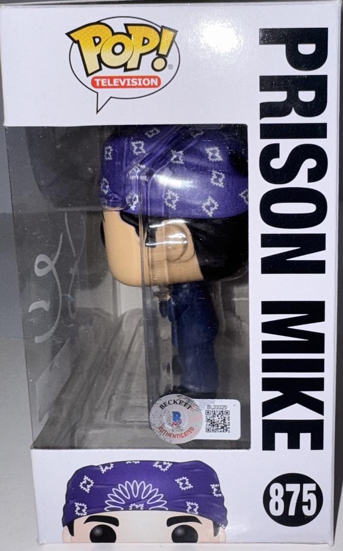 Steve Carell Signed Funko Pop #875 "Prison Mike" (The Office) - Beckett COA