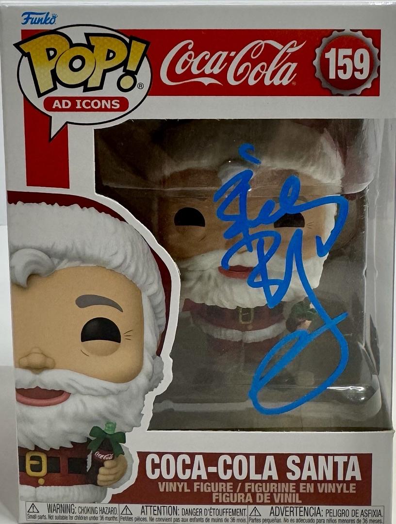 Billy Bob Thornton Signed Funko Pop #159 "Coca-Cola Santa" (Bad Santa) - Beckett COA