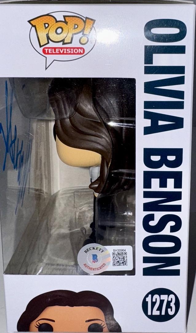 Mariska Hargitay Signed Funko Pop #1273 "Olivia Benson" Law & Order - Beckett COA
