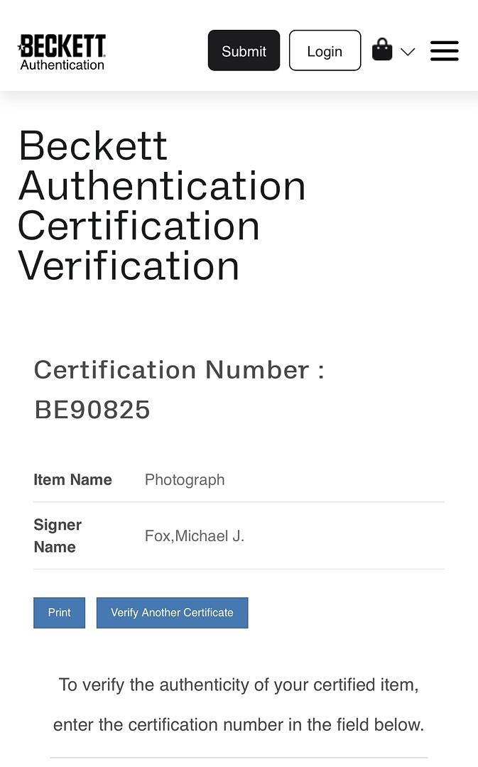 Michael J. Fox Signed 16x20 Photo (Back To The Future) - Beckett/Official Pix COA