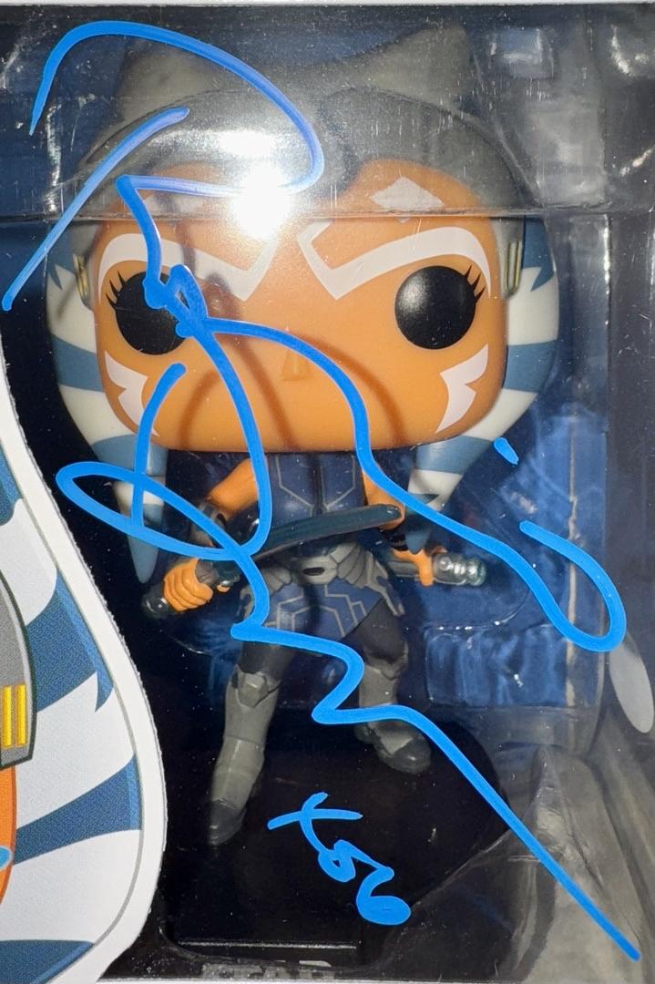 Rosario Dawson Signed Funko Pop #409 "Ahsoka" (Star Wars) - JSA COA