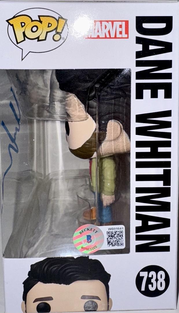 Kit Harington Signed Funko Pop #738 "Dane Whitman" (Marvel Eternals) - Beckett COA