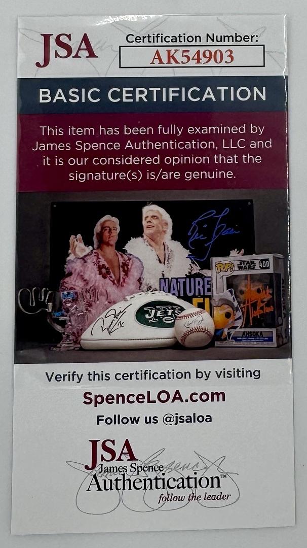 Julie Newmar Signed Funko Pop #43 Catwoman (Batman) - JSA COA