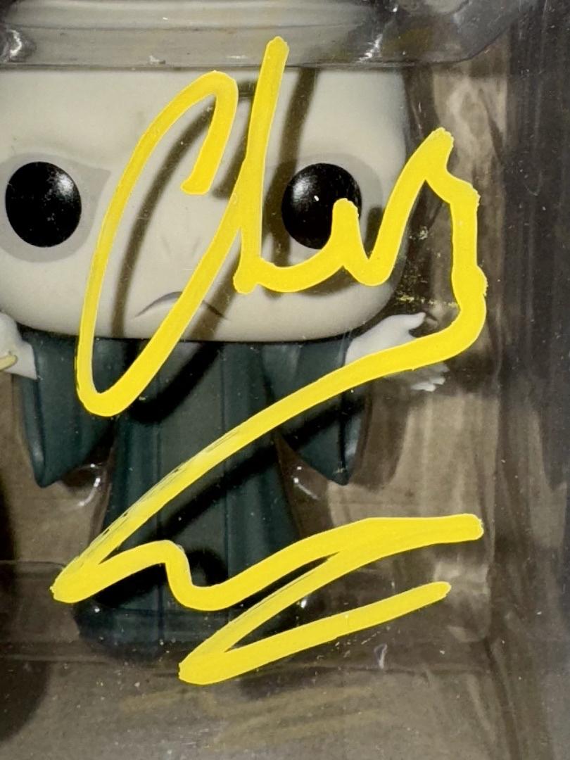 Christian Coulson Signed Funko Pop #06 "Lord Voldemort" (Harry Potter) - Beckett COA