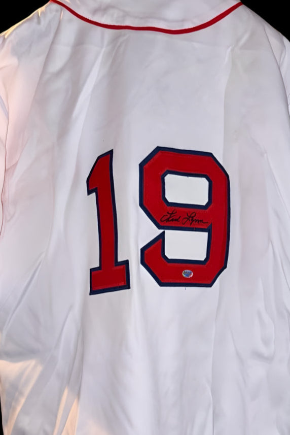 Fred Lynn Signed Custom Red Sox Jersey - Sure Shot COA