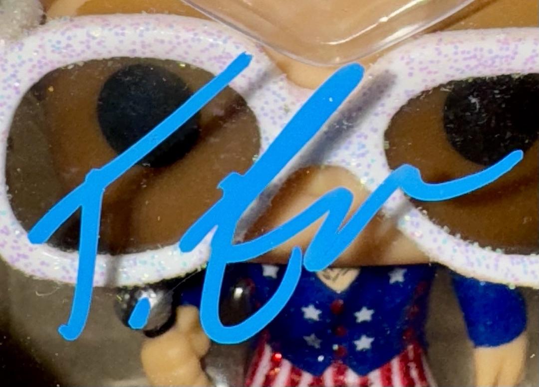 Taron Egerton Signed Funko Pop #63 "Elton John" - Beckett COA