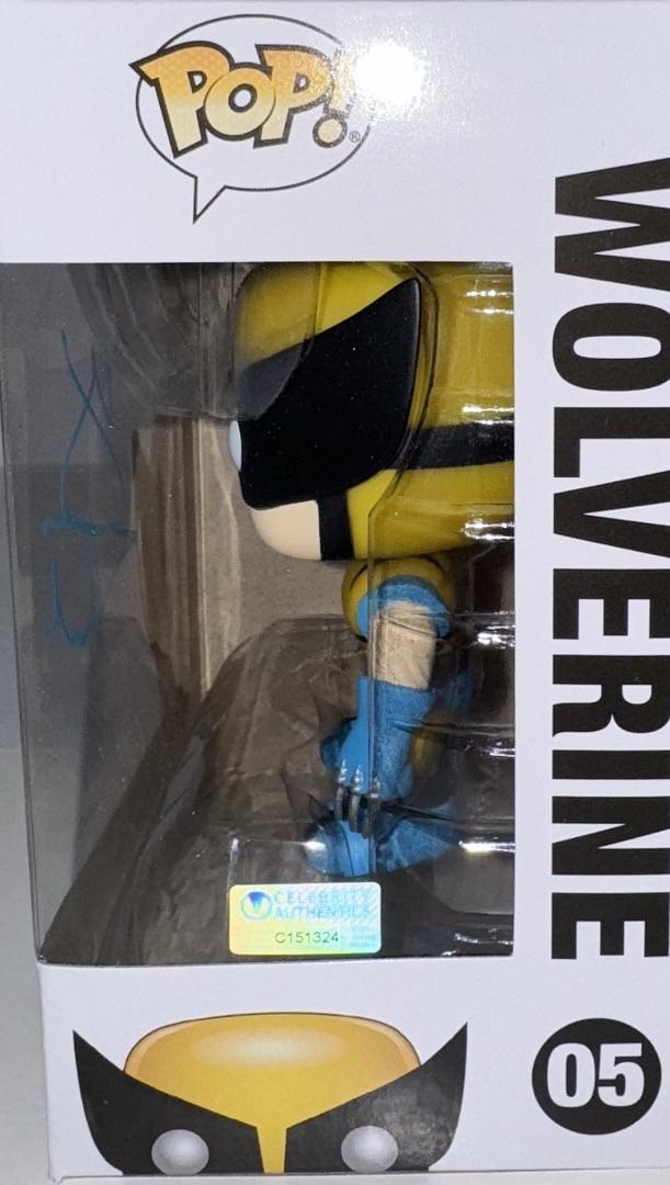 Hugh Jackman Signed Funko Pop #05 "Wolverine" Marvel - Celebrity Authentics