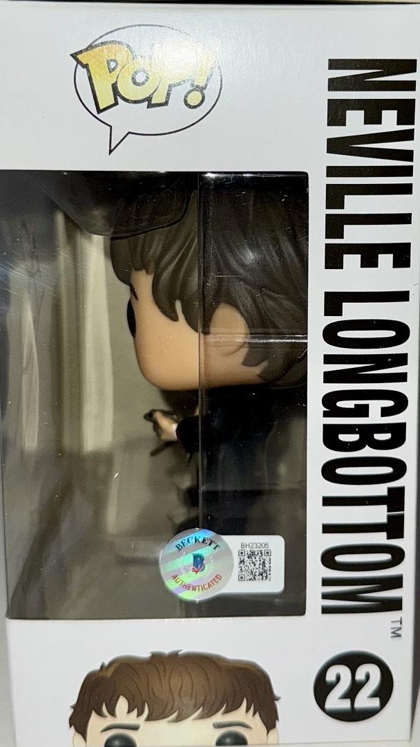 Matthew Lewis Signed Funko Pop #22 "Neville Longbottom" (Harry Potter) - Beckett COA #01