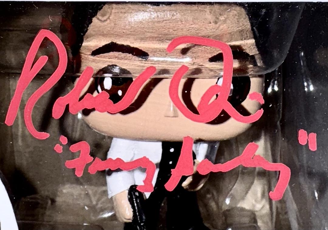 Robert Davi Signed Funko Pop "Franz Sanchez" (James Bond 007) w/Inscription - JSA COA #2