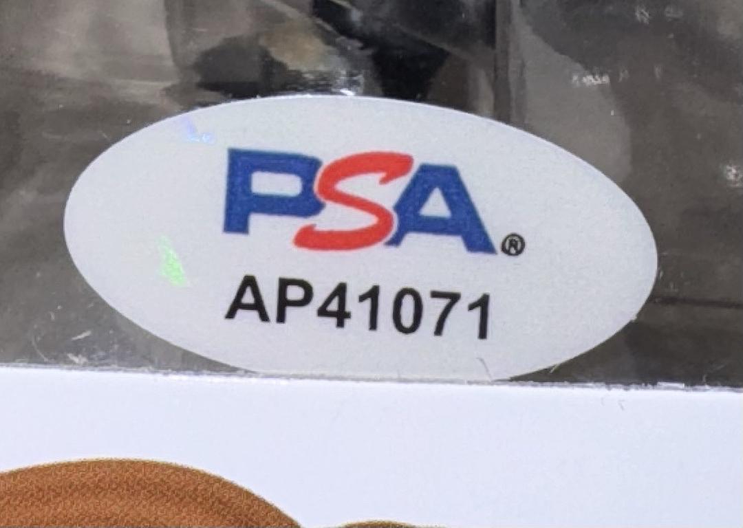Gillian Anderson Signed Funko Pop #1613 "Dana Scully" (Yellow Ink) - PSA COA #2
