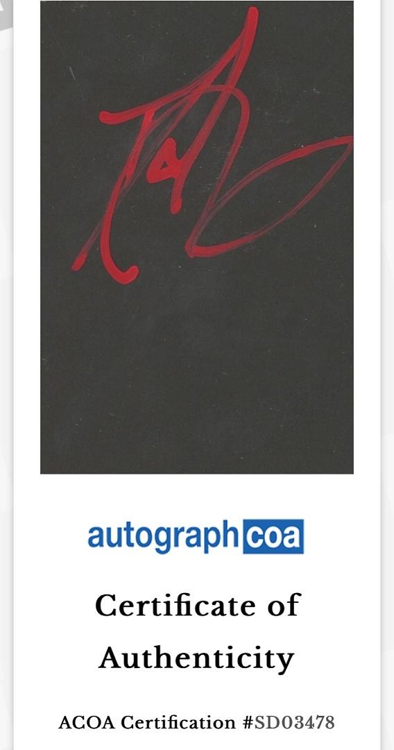 Daniel Radcliffe Signed Funko Pop #01 "Harry Potter" (Red Ink) - ACOA #02