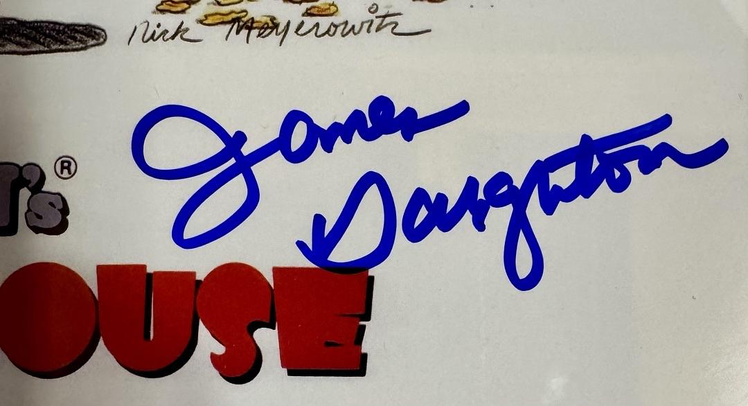 James Daughton Signed 11x17 Photo (National Lampoons Animal House) - Schwartz COA #02