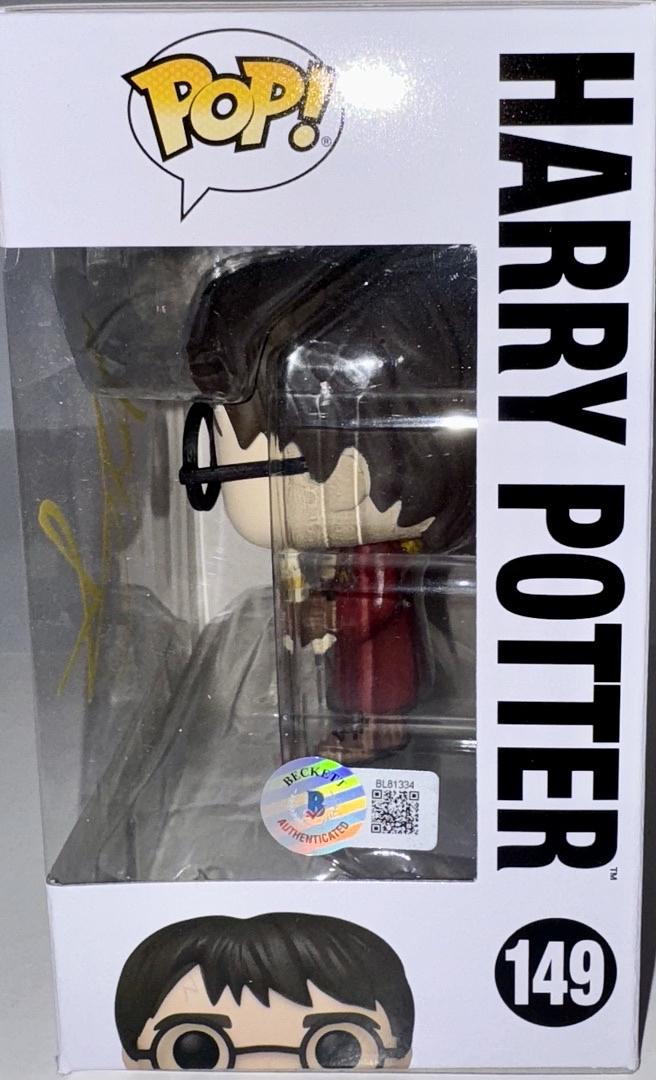 Daniel Radcliffe Signed Funko Pop #149 "Harry Potter" - Beckett COA